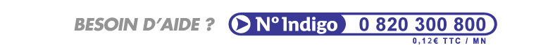 Num&eacute;ro indigo : 0 820 300 800