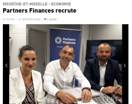 Partners Finances recrute